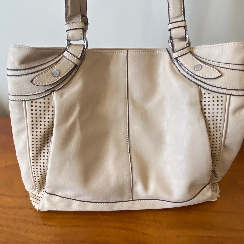 Vintage Cream KGB 90's bag